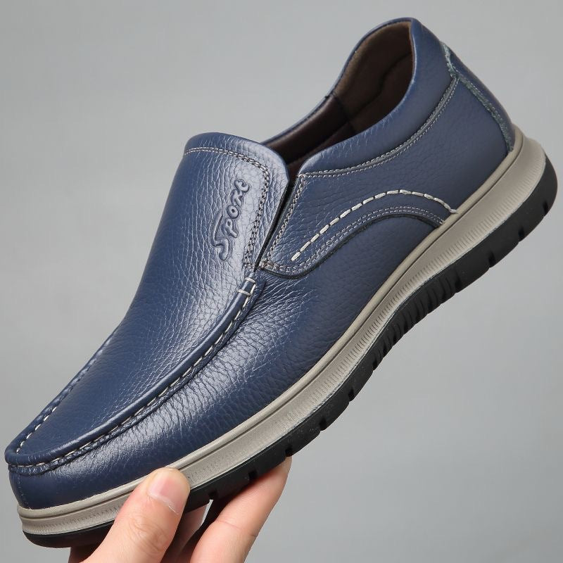 Herren elegante und bequeme Mokassins mit flexiblem Einstieg EB