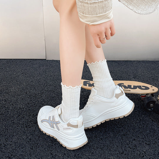 Damen Sportliche Sneakers mit gepolsterter Laufsohle und stilvollem Design EB