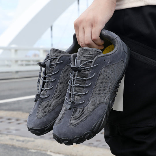 Damen Multifunktionale Wander-Sneaker mit atmungsaktivem Obermaterial und rutschfester Sohle EB
