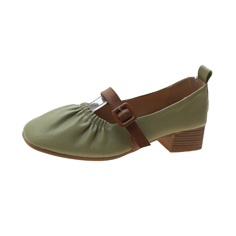 Damen Ballerinas mit modischem Riemchen-Design und bequemem Fußbett EB