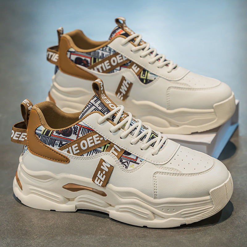 Damen Sneaker mit modischem Printdesign und robustem Profil EB
