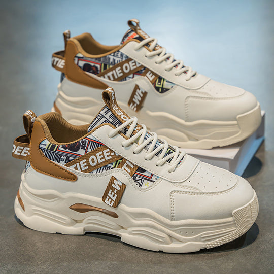 Damen Sneaker mit modischem Printdesign und robustem Profil EB