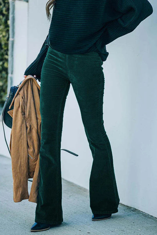 Damen Flared Jeans im eleganten 70er Jahre Stil EB