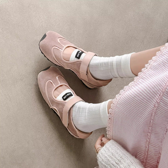 Damen Komfortable Clogs mit verstellbarem Klettverschluss und atmungsaktiver Sohle EB