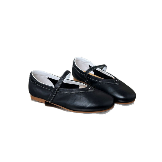 Damen elegante Slipper mit verstellbarem Riemen und weicher Innensohle EB