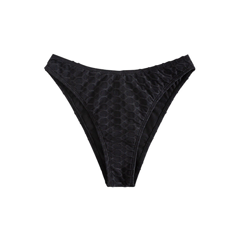 Damen Bikinislip mit modernem Texturmuster EB