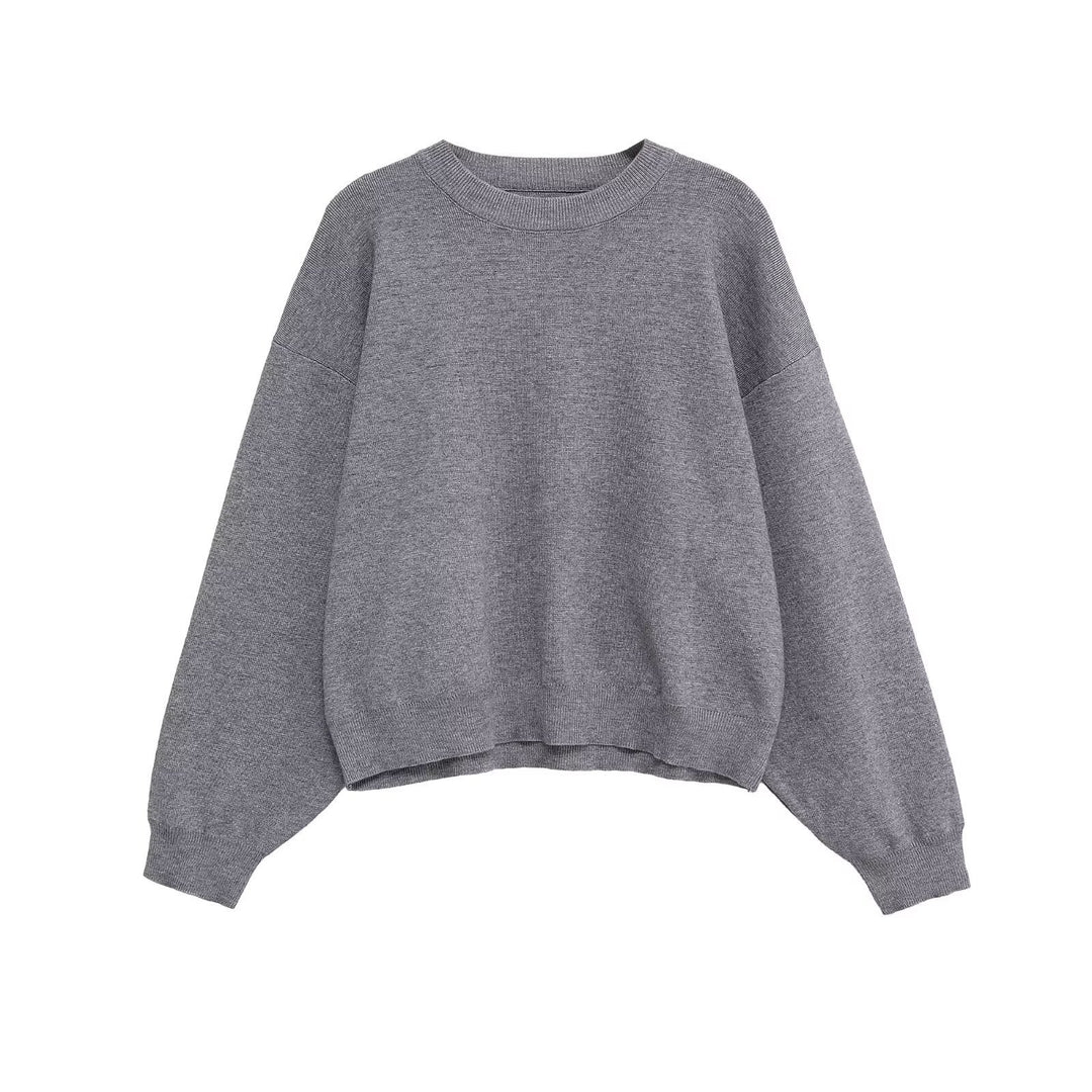 Damen Oversized Sweatshirt mit lässigem Schnitt und langlebigem Material EB