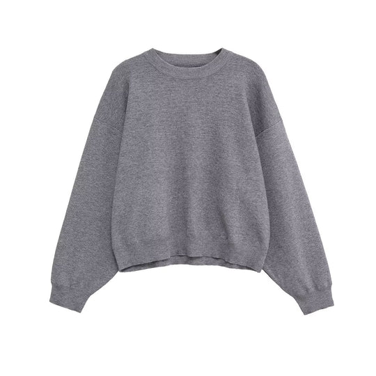Damen Oversized Sweatshirt mit lässigem Schnitt und langlebigem Material EB