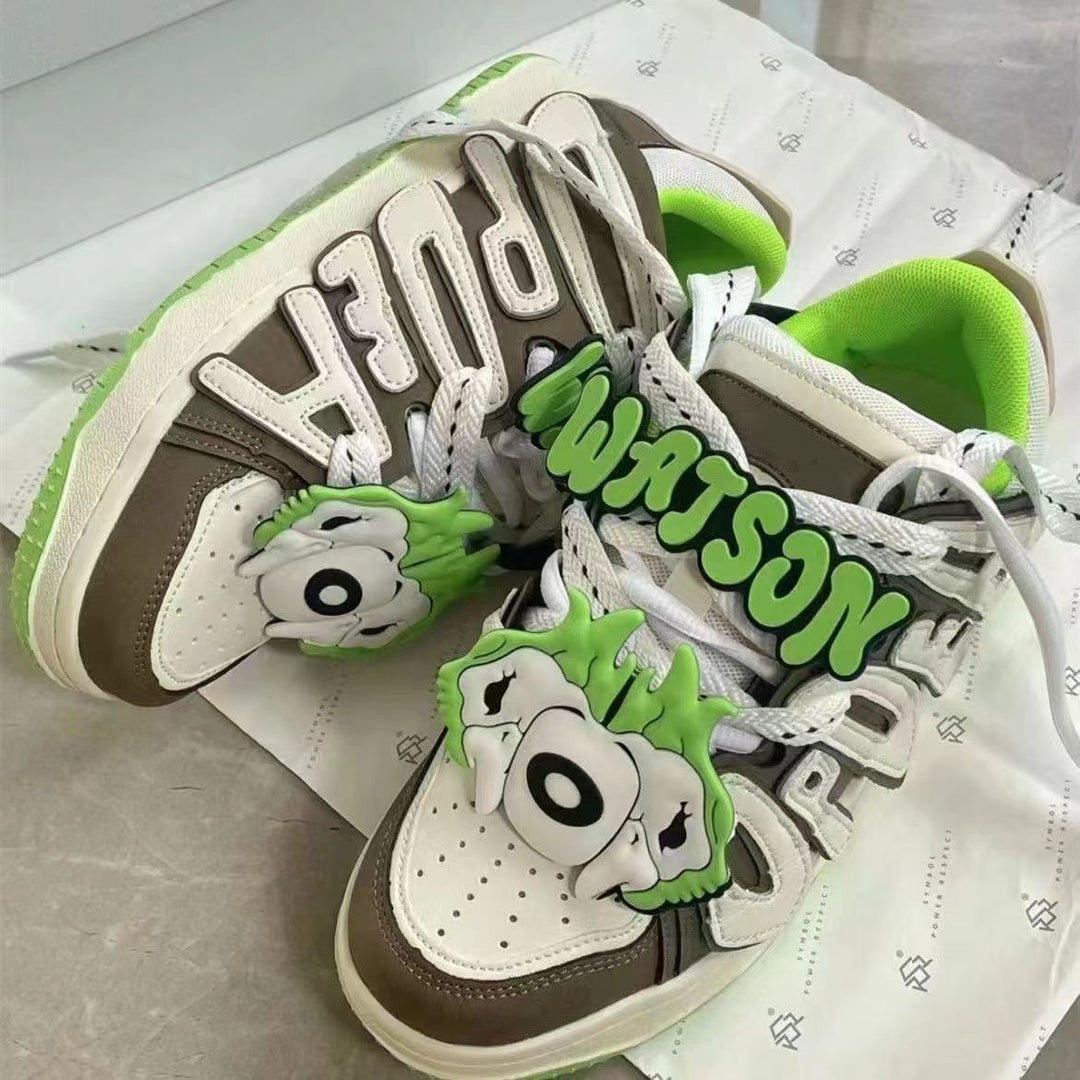 Damen Sportliche Sneaker mit auffälligem Design und komfortabler Dämpfung EB