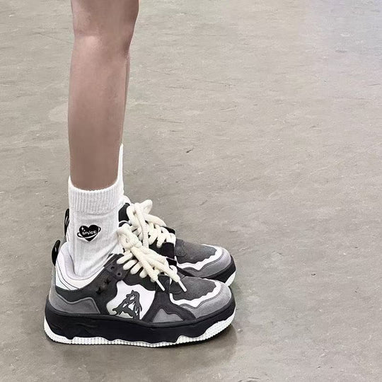Damen Sportliche Sneakers mit strapazierfähigem Obermaterial und ergonomischer Dämpfung EB