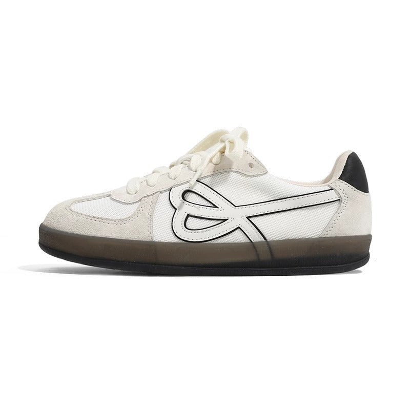 Damen Sportliche Sneaker mit atmungsaktivem Obermaterial und rutschfester Sohle EB