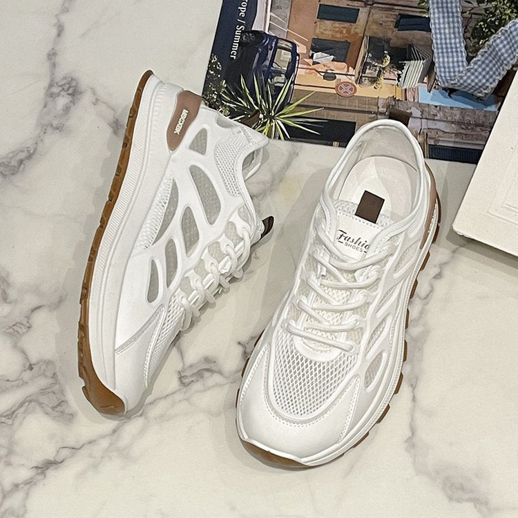 Damen Atmungsaktive Lauf-Sneaker mit flexibler Sohle und komfortabler Dämpfung EB