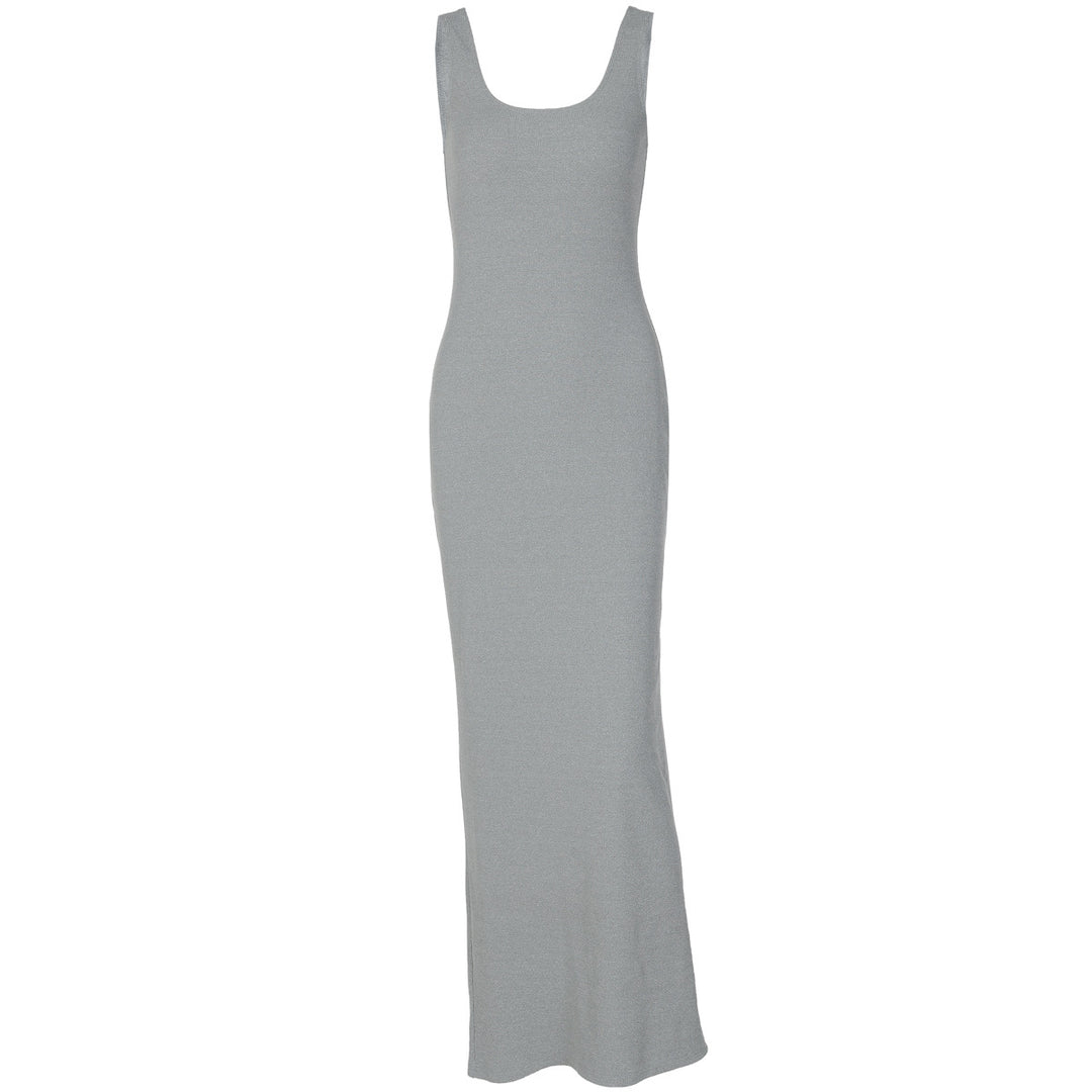 Damen Figurbetontes Langkleid aus hochwertigem Stretchmaterial EB