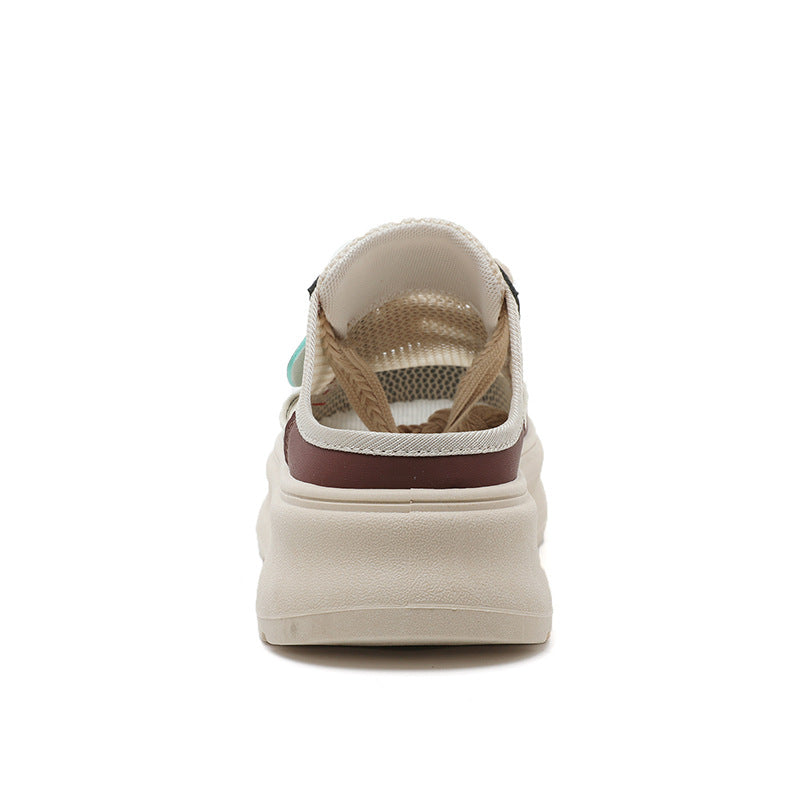 Damen modische Slip-ons mit atmungsaktiver Mesh-Oberfläche und dämpfendem Fußbett EB