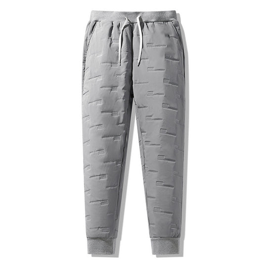 Herren Sportliche Jogginghose mit elastischem Bund, Kordelzug und Rippbündchen EB