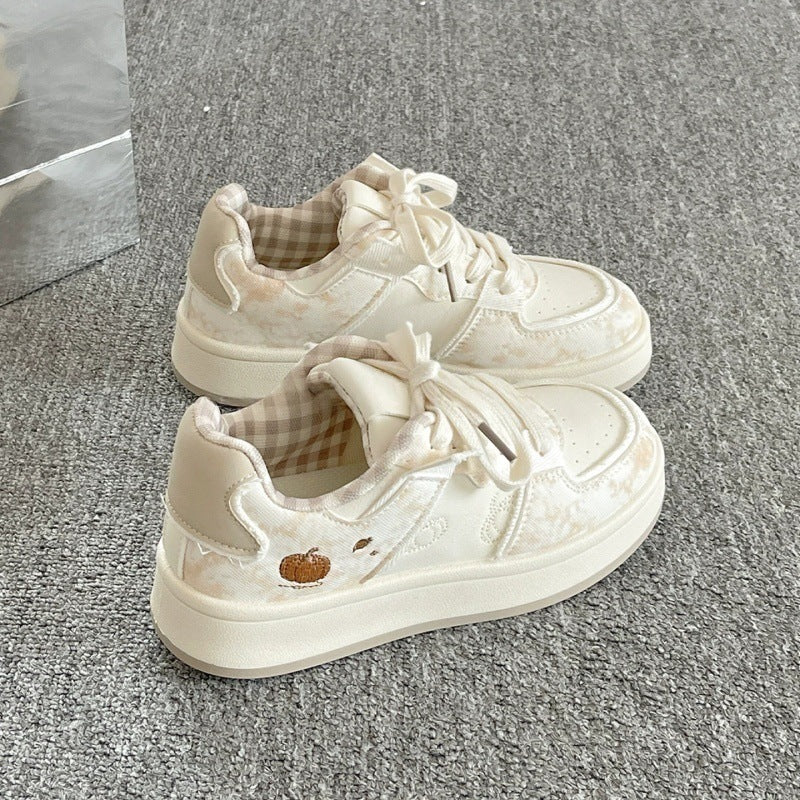 Damen Modische Sneakers mit verspieltem Tierdesign und komfortabler Sohle EB