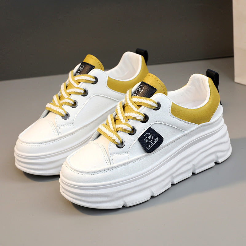 Damen modische Plateau-Sneaker mit verstärkter Dämpfung EB