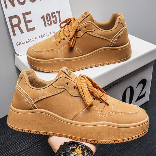 Damen Sneakers aus hochwertigem Leder mit rutschfester Sohle und gepolsterter Innensohle EB
