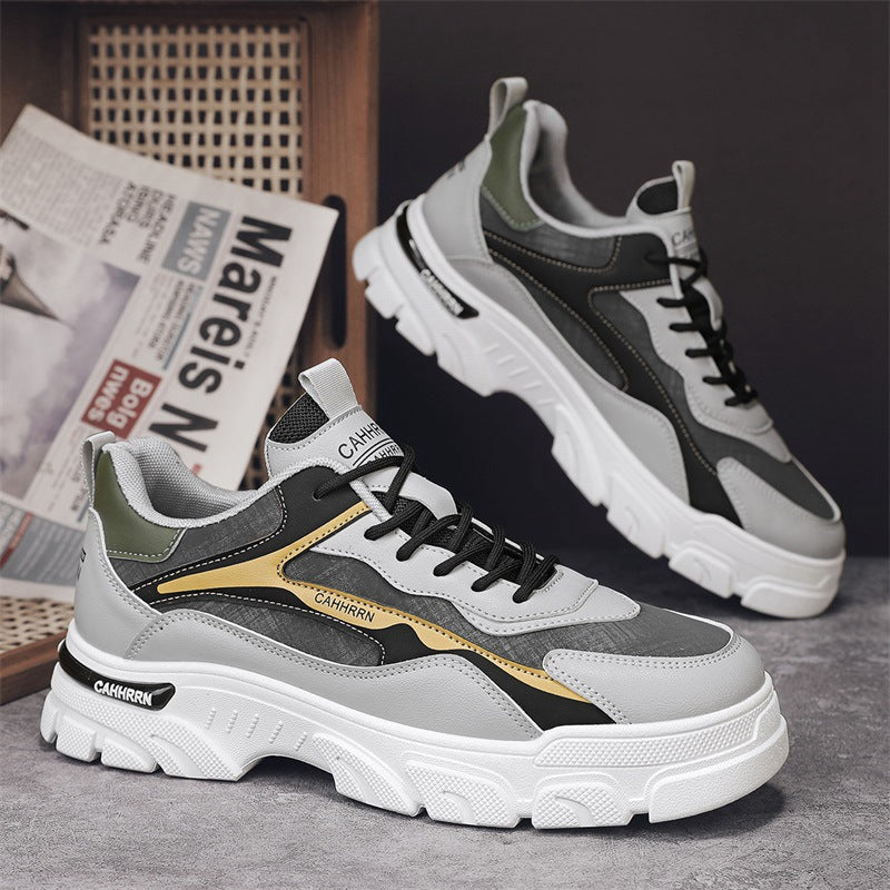 Damen Sportliche Chunky Sneakers mit stabiler Gummisohle und atmungsaktivem Obermaterial EB