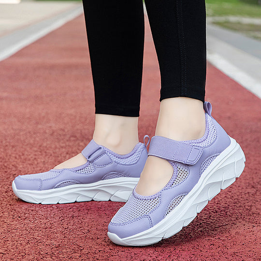 Damen atmungsaktive Sneaker mit hochwertigem Netzmaterial von EB