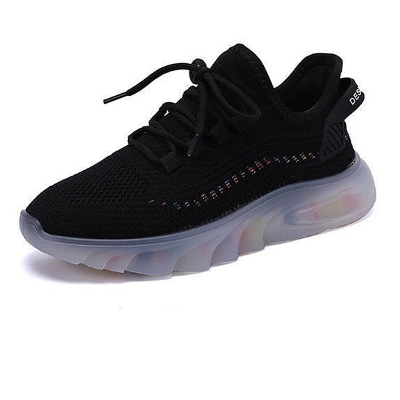 Damen Sportliche Luftpolster Sneaker EB