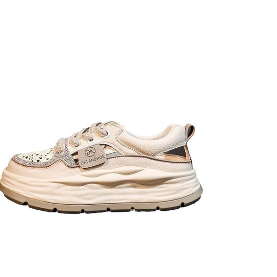 Damen Chunky Sneakers mit atmungsaktiver Mesh-Oberfläche und komfortabler Dämpfung EB