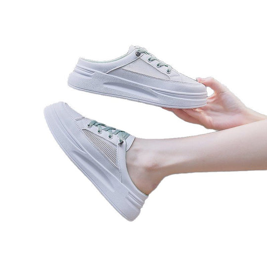 Damen luftige Sneaker mit praktischem Slip-On-Design EB