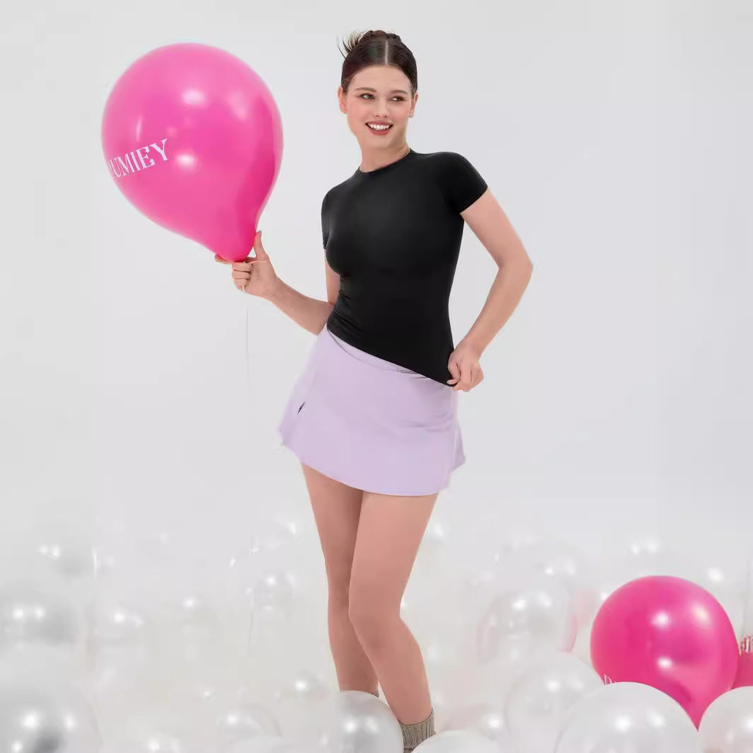 Damen Figurbetontes T-Shirt EB