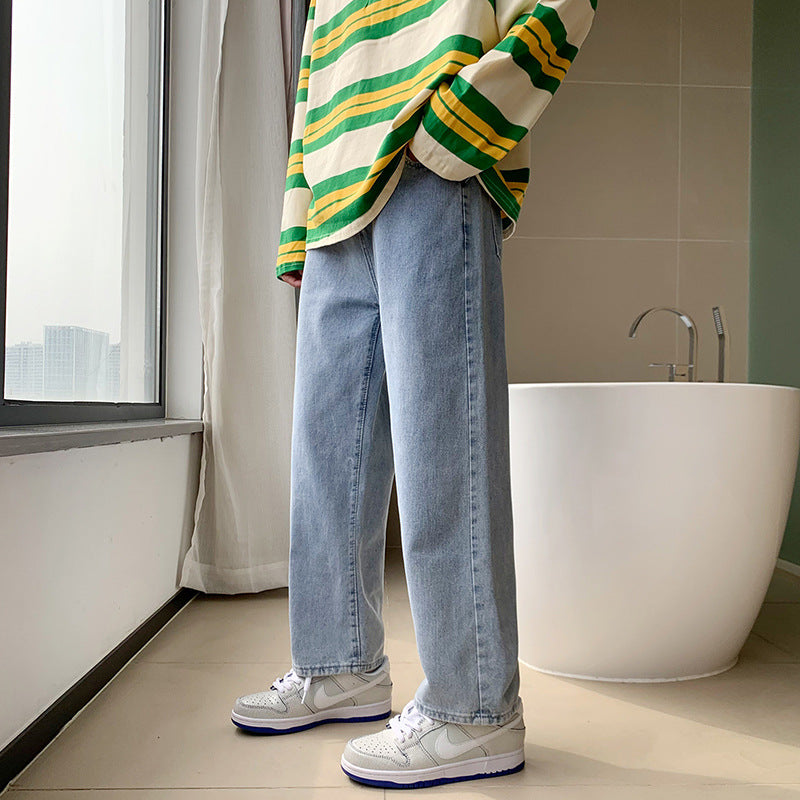 Herren Freizeitjeans im lässigen Stil mit bequemer Passform und hochwertigem Denim EB