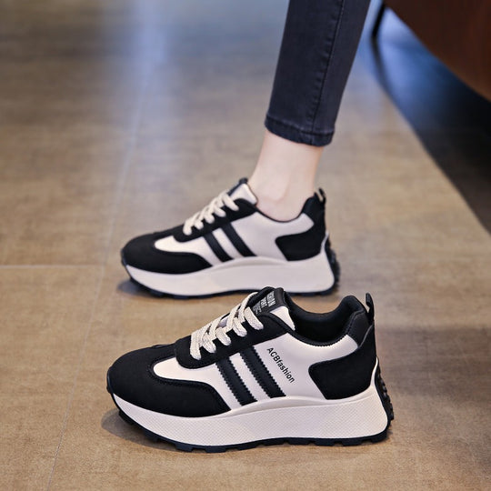 Damen Urbaner Freizeitsneaker mit dämpfendem Sohlenprofil und modischem Design EB