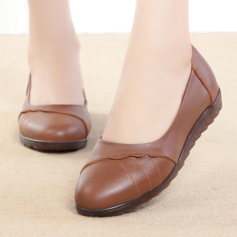 Damen Klassische Ballerinas mit atmungsaktivem Innenmaterial und rutschfester Sohle EB