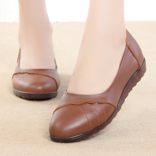 Damen Klassische Ballerinas mit atmungsaktivem Innenmaterial und rutschfester Sohle EB
