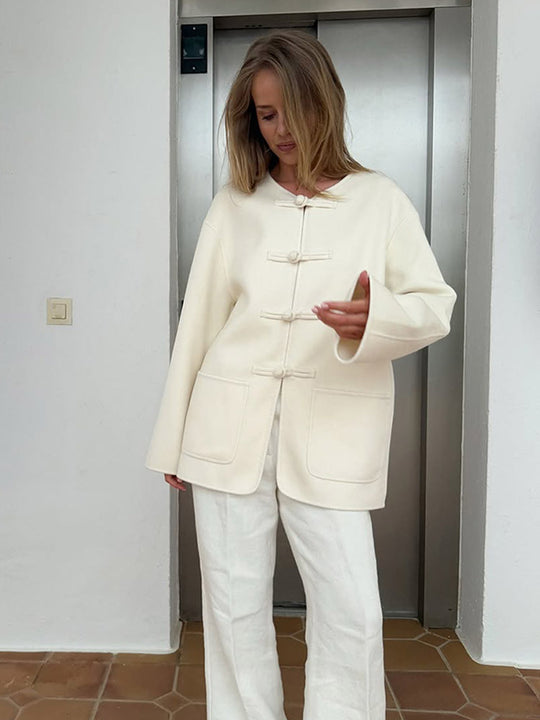 Damen innovative Wolljacke EB
