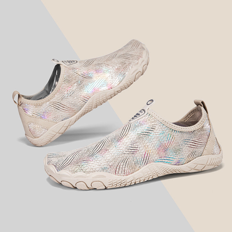 Damen Aqua-Schuhe mit flexiblem Schnellschnürsystem und rutschfestem Profil EB