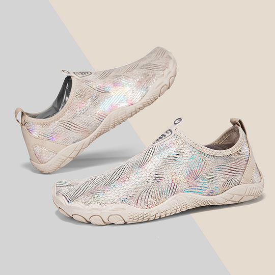 Damen Aqua-Schuhe mit flexiblem Schnellschnürsystem und rutschfestem Profil EB