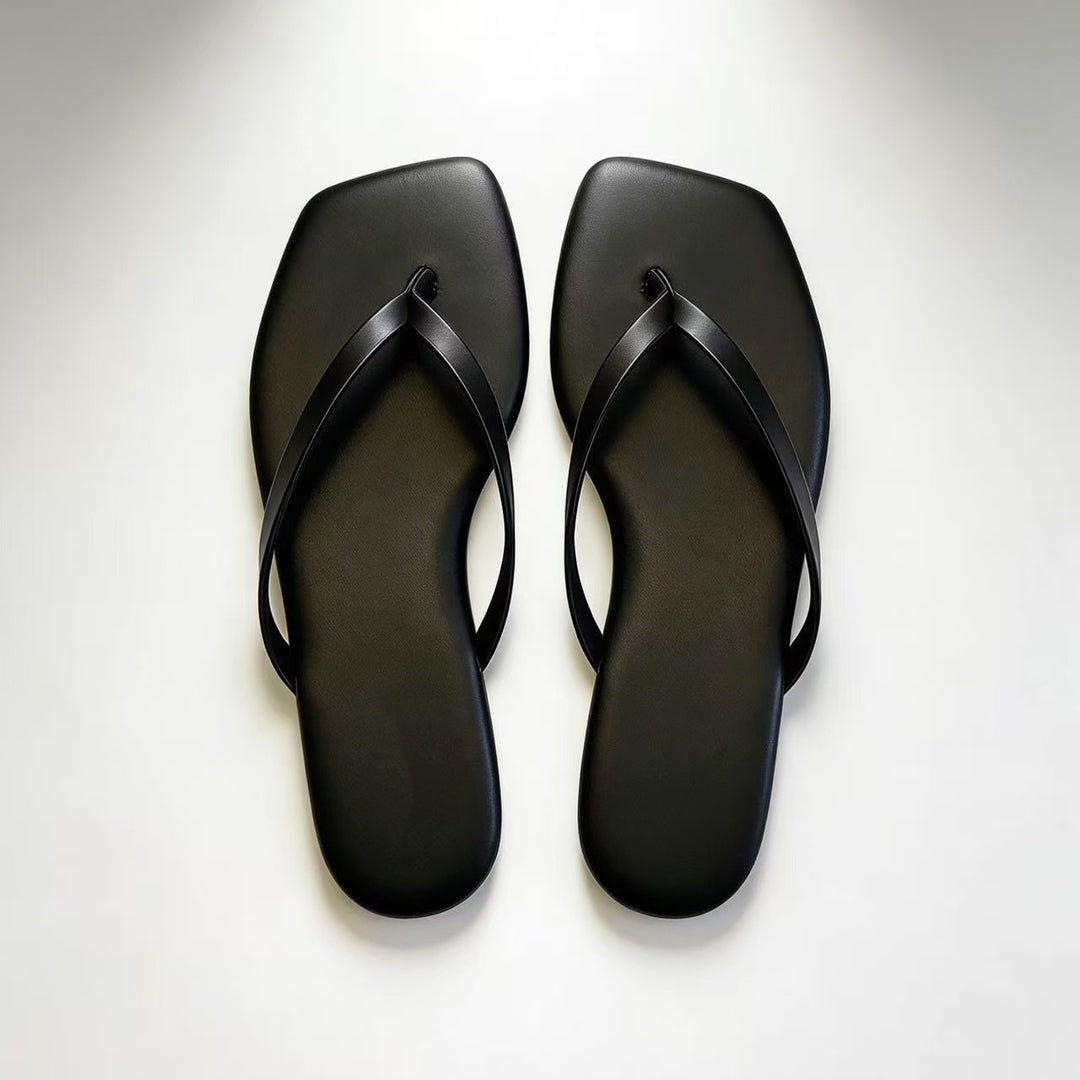Damen Zehentrenner-Sandalen mit ergonomischem Fußbett und rutschfester Sohle EB 1777487412