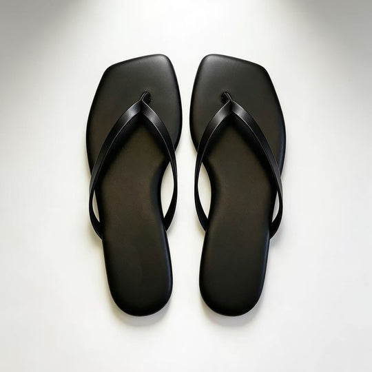 Damen Zehentrenner-Sandalen mit ergonomischem Fußbett und rutschfester Sohle EB 1777487412