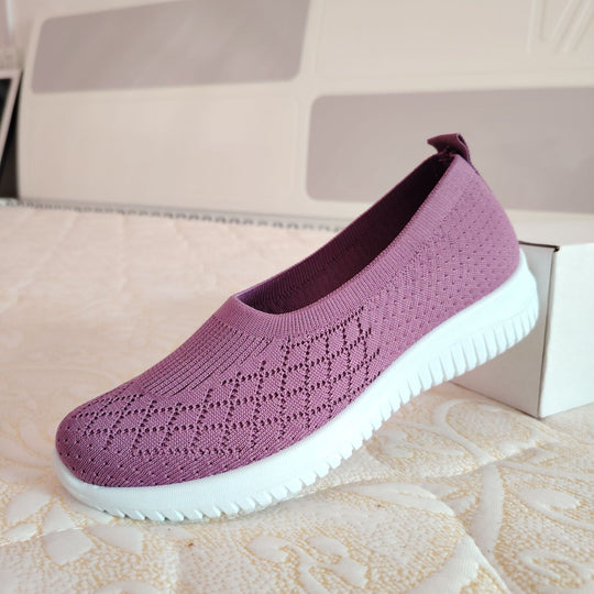 Damen elegante und flexible Slip-On Sneakers EB
