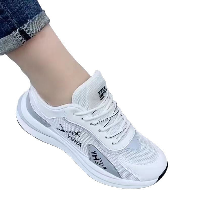 Damen leichte und atmungsaktive Sportschuhe mit flexibler Sohle EB