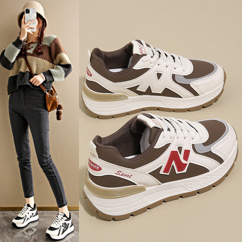 Damen Sportliche Laufschuhe mit dämpfender Sohle und atmungsaktivem Obermaterial EB