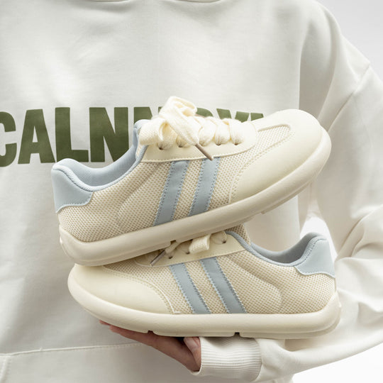 Damen Atmungsaktive Freizeit Sneakers mit rutschfester Sohle EB