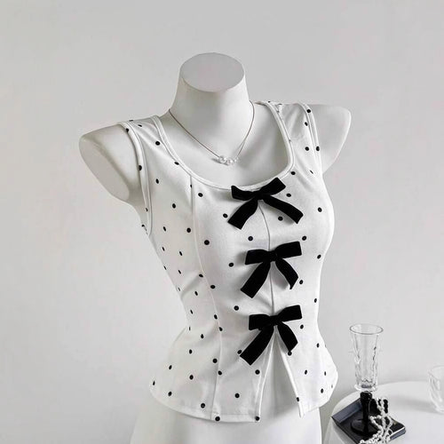 Damen Top mit Rüschendetails und Schleifen EB