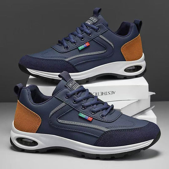 Herren modische Sneakers mit stoßdämpfender Technologie und atmungsaktiven Einsätzen R&B
