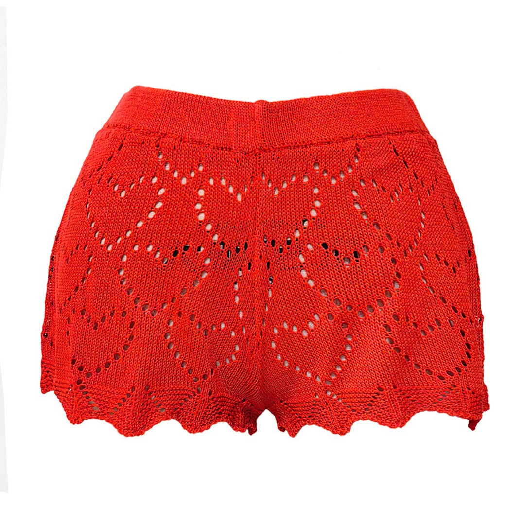 Damen Häkelstrandshorts EB