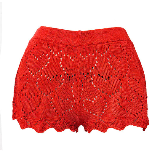 Damen Häkelstrandshorts EB