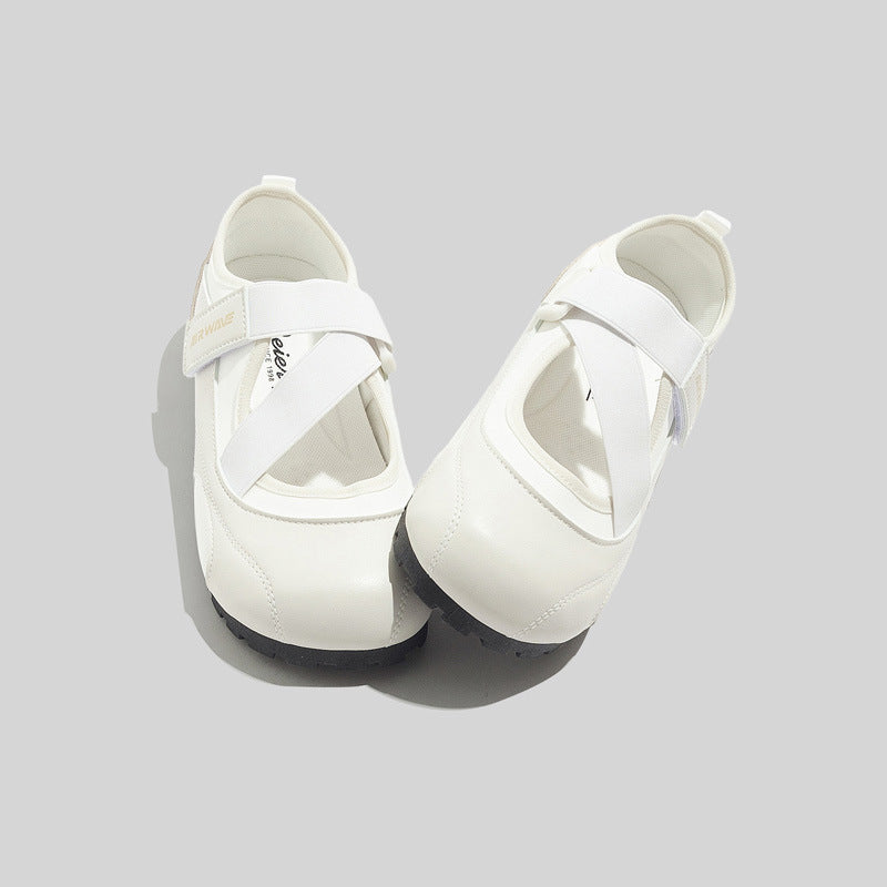 Damen Sportliche Freizeitschuhe mit verstellbarem Klettverschluss und rutschfester Sohle EB