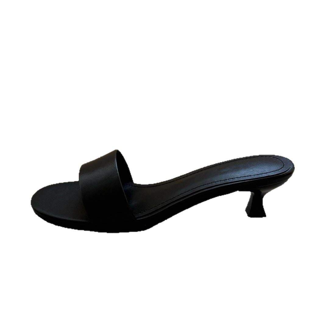 Damen Elegante und zeitlose Sandalen mit niedrigem Absatz EB