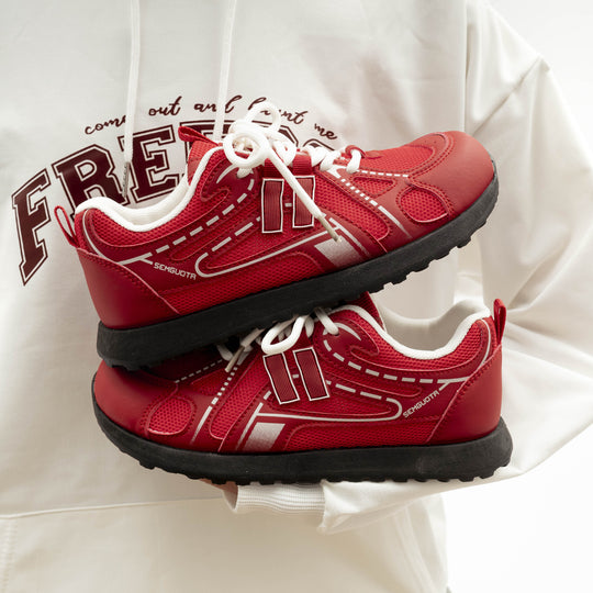 Damen Sportliche Freizeitschuhe mit rutschfester Sohle und atmungsaktivem Mesh-EB