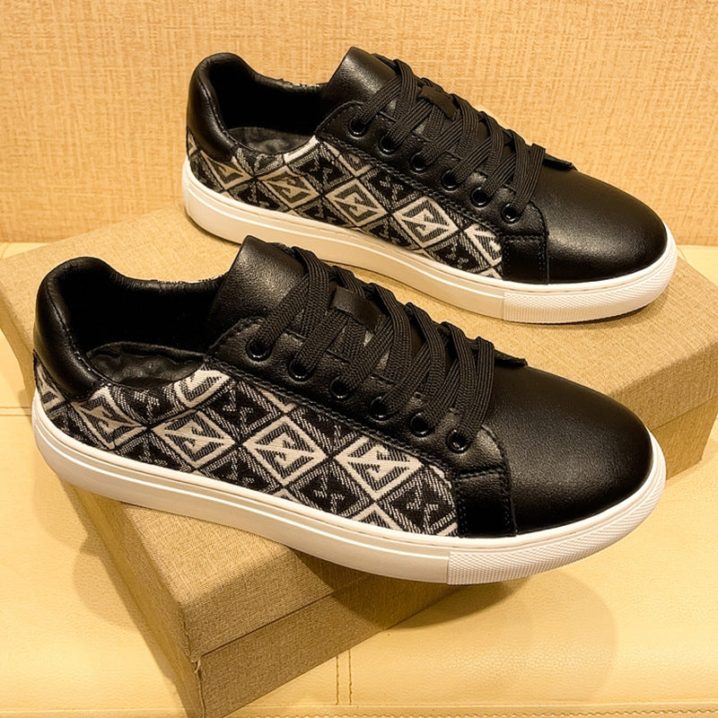 Damen Modische Sneakers mit stilvollem Design und komfortabler Sohle EB