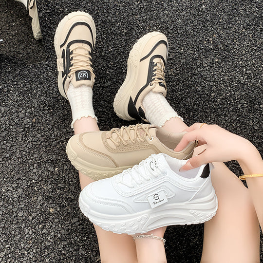 Damen Sportliche Sneakers mit atmungsaktivem Obermaterial und komfortabler Sohle EB